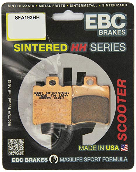 EBC Brakes Double-H Sintered Superbike Brake Pads Front - SFA193HH EBC Brakes Double-H Sintered Superbike Brake Pads Front - SFA193HH